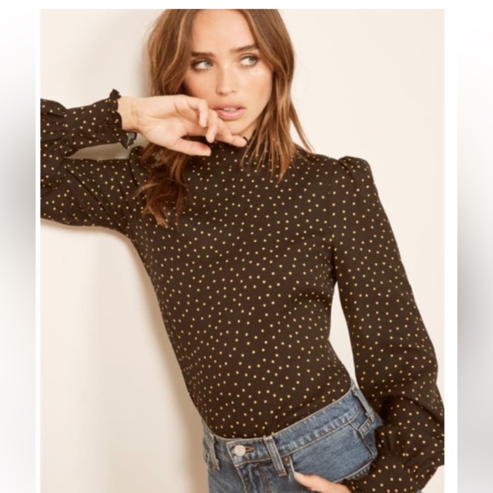 Reformation Tali Top - Blouse - Size Small